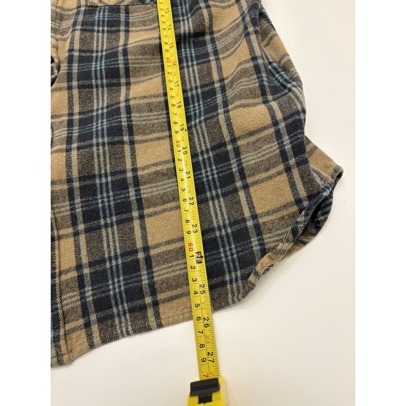Altamont Flannel Patterned Plaid Men's Long Sleeve Button Up SZ Large - Picture 4 of 6